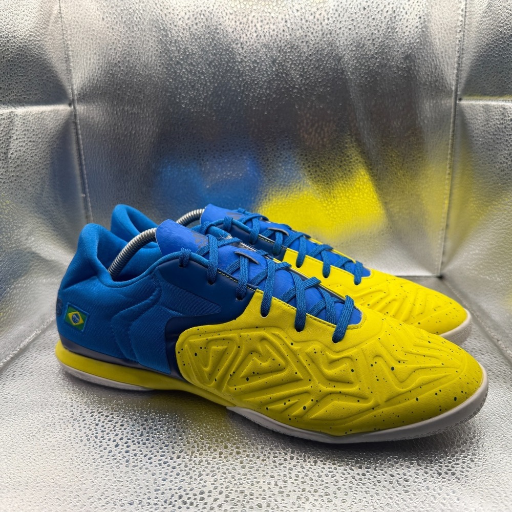 Size 11.5 Adidas X 15.2 Court Brazil Yellow Men Soccer Cleats Shoes AQ2525